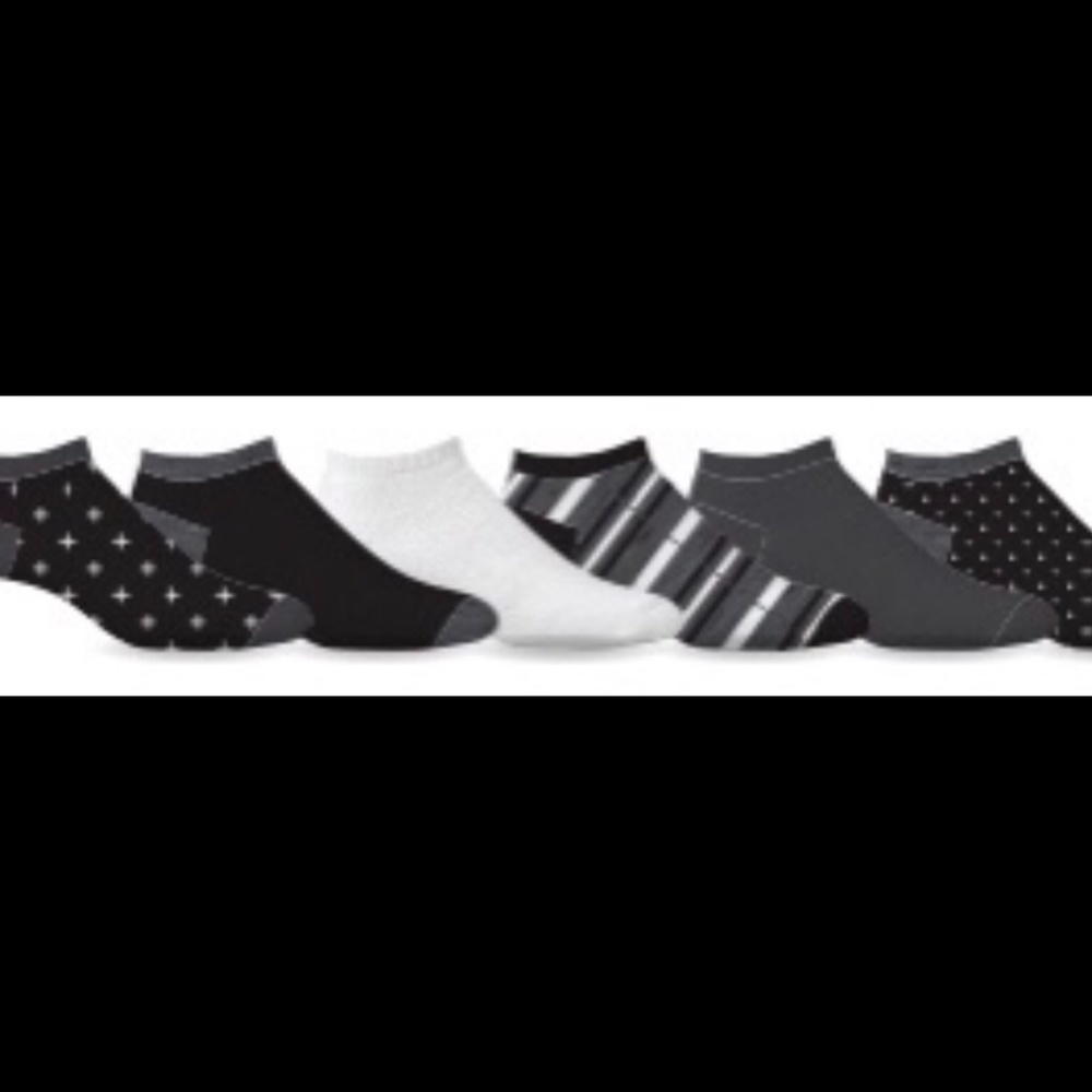 🌟NWT Mens 6PK No Show Ankle Socks